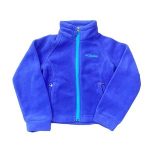 COLUMBIA Girls Fleece Jacket